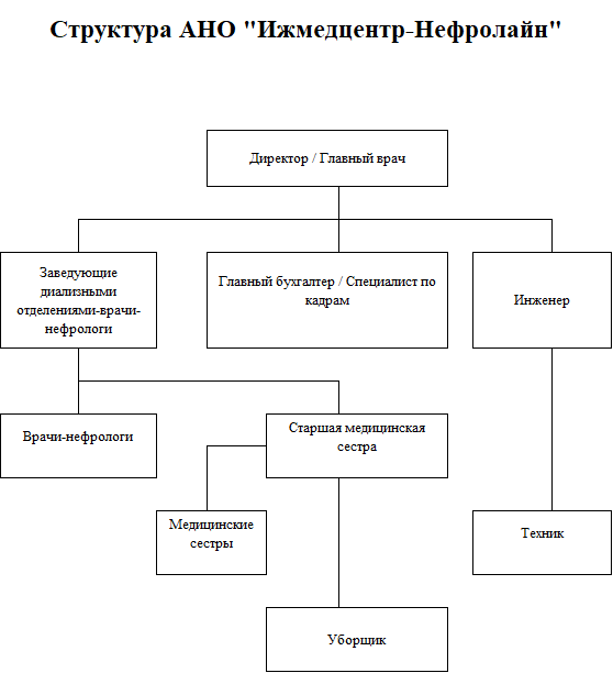 Структура организации